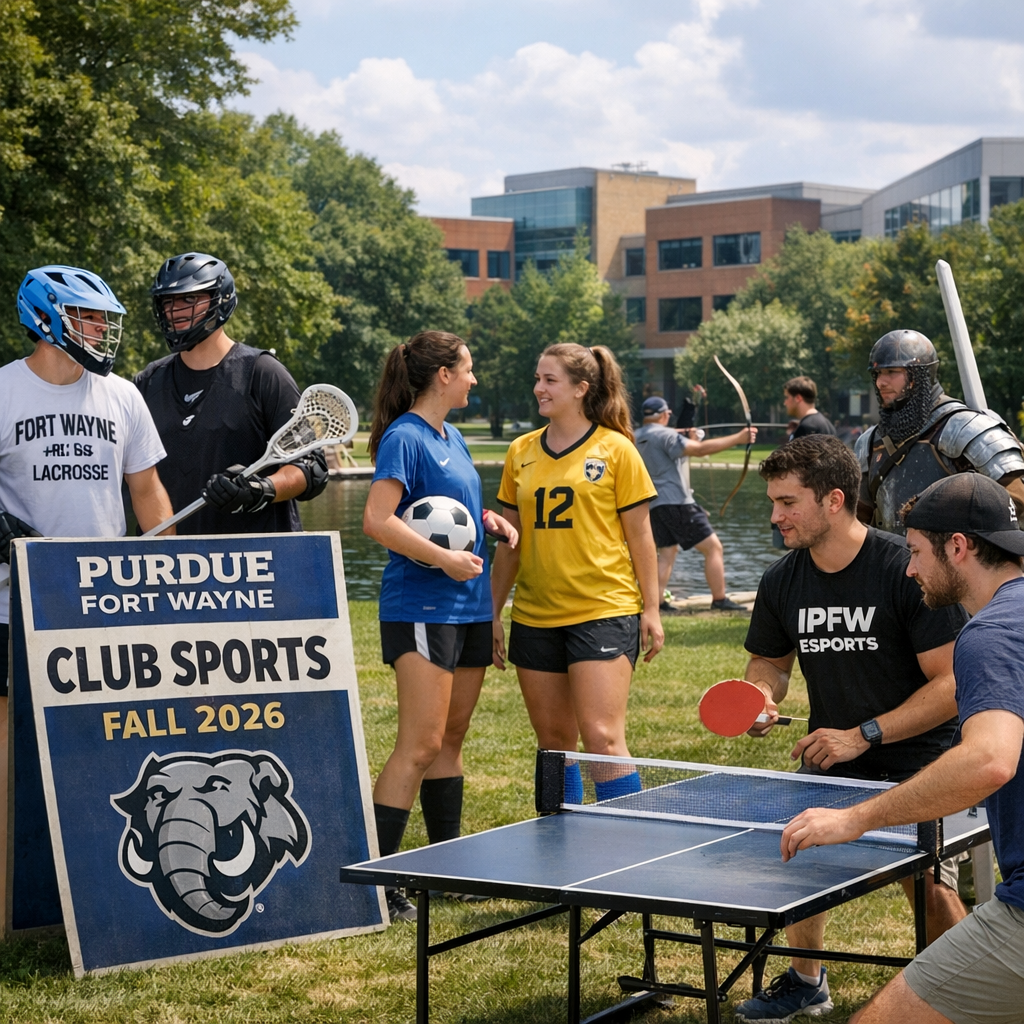 Purdue Fort Wayne Expands Club Sports Offerings for Fall 2026